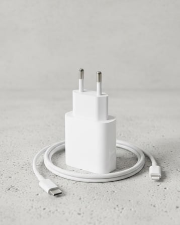 iPhone 14 13 12 11 XR XS Max 20W Lightning Şarj Adaptörü Kablo Dahil