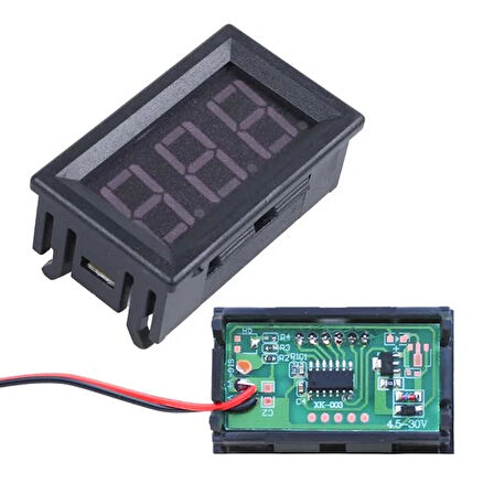 IC278D DİJİTAL VOLTMETRE DC 5-30V