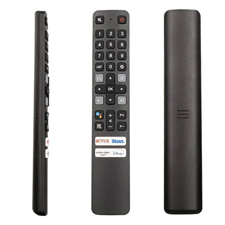 KL RC901V FAR1 NETFLIX-STAN.-PRIME VIDEO-DISNEY+ TUŞLU SES KOMUTLU LCD LED TV KUMANDA