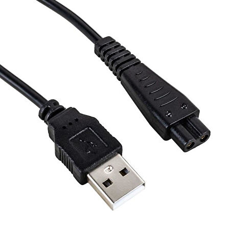 TIRAŞ MAKİNALARI İÇİN USB ŞARJ KABLOSU 59 CM