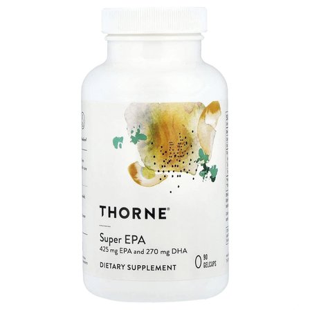 Thorne Super EPA Balık Yağı 90 Softgel Kapsül 425 mg EPA 270 mg DHA