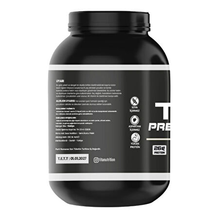 Titan Premium Gainer 3000Gr-Çilek-Aroma