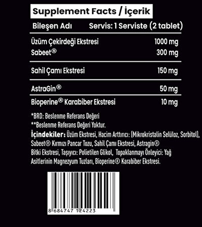 Zeus NutritionCystone 60 Tablet Böbrek Koruyucu