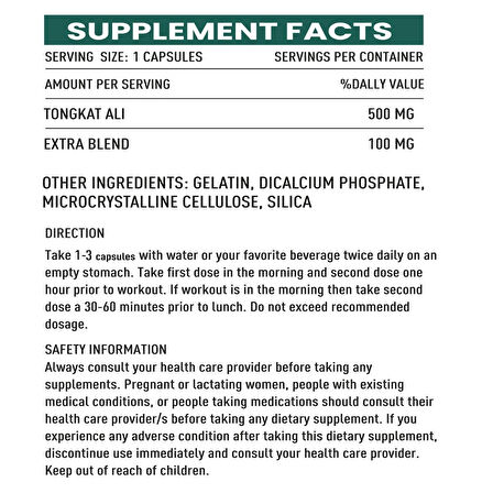 ImperiumPharma Tongkat Ali 60 Kapsül