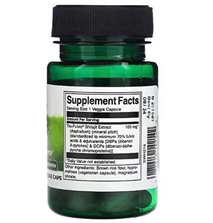 Swanson, Shilajit Extract, Standardized, 400 mg, 60 Veggie Capsules