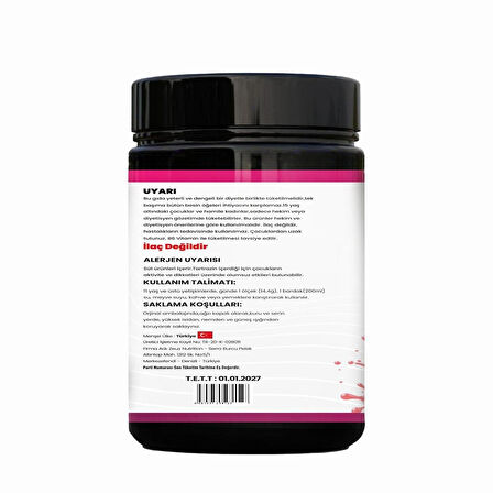 Zeus Nutrition Multi Collagen Powder 300 gr-Çilek-Aromalı
