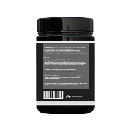 Titan Premium Creatine 300 Gr Monohyrate Mikronized-Ananas-Aroma