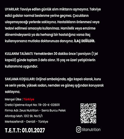 Titan Premium CLA 60 CAPSÜL