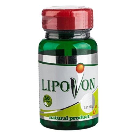 Lipovon 30 Kapsül 
