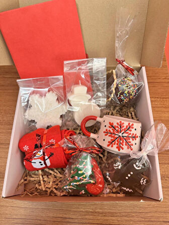 Yeni yıl hediye kutusu