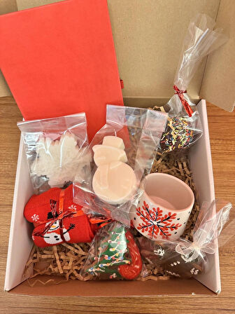 Yeni yıl hediye kutusu