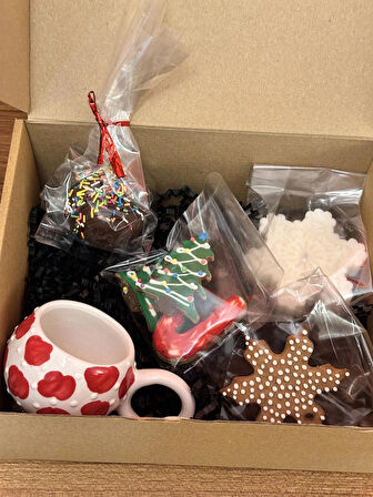 Yeni yıl hediye kutusu 