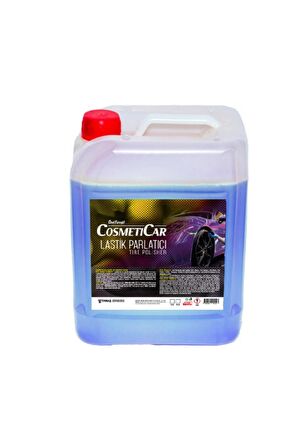 Cosmeticar 5L x 4 Efsane Set Lastik Parlatıcı x Torpido Sütü x Hızlı Cila x Detay Temizlik