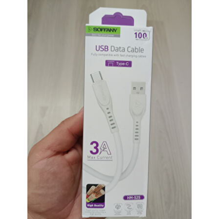 Hm-525 USB C Data Cable ŞARJ kab