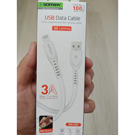 Hm-530 USB Data Cable lightiing hızlı şarj 
