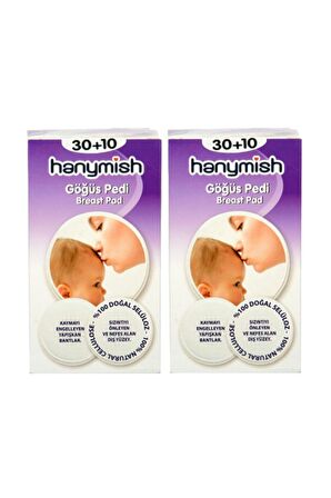 Göğüs Pedi 30+10 Adet (40'lı) X 2 Kutu