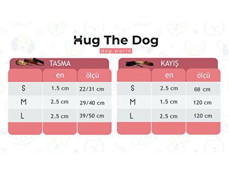 Hug The Dog Hold Me Boyun Tasması Kahverengi