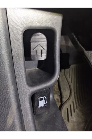 Honda CR-V II kaput açma kolu