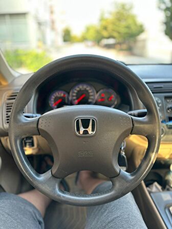 Honda VTEC 2 Araca Özel Direksiyon Kılıfı (Kahverengi)