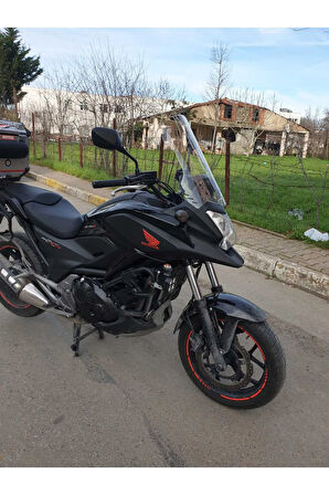 Honda Nc 700 750 X Ön cam 2012 2015 Model Yılı 59cm Şeffaf Renk 4mm Uzun Geniş Cam