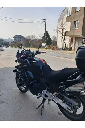 Honda Varadero Mk.1 Ön cam 1999 2003 Model Yılı 54cm Şeffaf Renk 4mm Uzun Geniş Cam