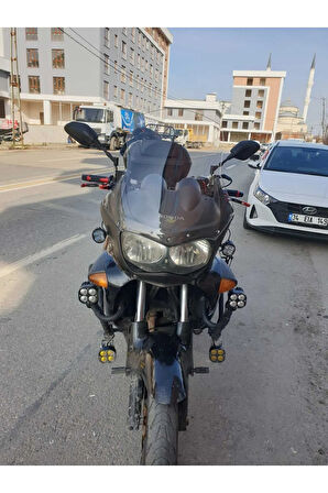 Honda Varadero Mk.1 Ön cam 1999 2003 Model Yılı 54cm Şeffaf Renk 4mm Uzun Geniş Cam