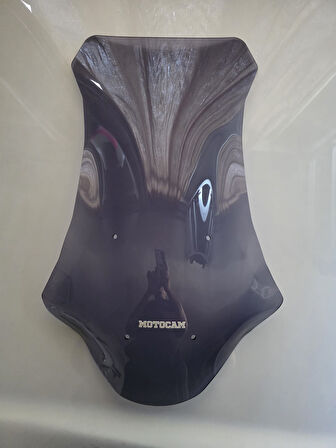 MOTOCAM Honda X-ADV 750 Siperlik Ön Cam 2017-2020 Model 70cm Füme Renkli 4mm UZUN CAM