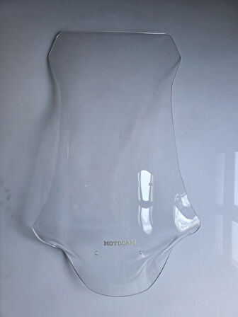 MOTOCAM Honda X-ADV 750 Siperlik Ön Cam 2017-2020 Model 70cm Şeffaf Renkli 4mm UZUN CAM