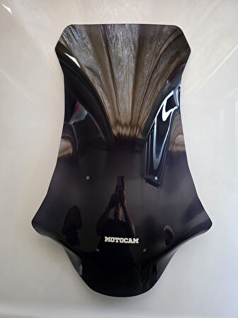 MOTOCAM Honda X-ADV 750 Siperlik Ön Cam 2017-2020 Model 70cm Siyah Renkli 4mm UZUN CAM