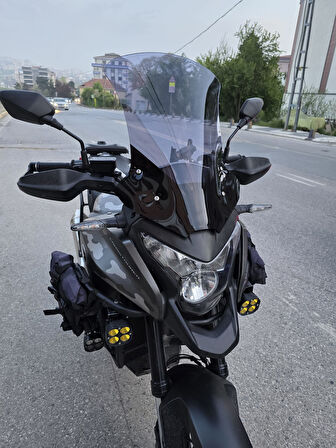 MOTOCAM Honda VFR 1200 Siperlik Ön Cam 2023-2025 Model 58cm Füme Renkli 4mm