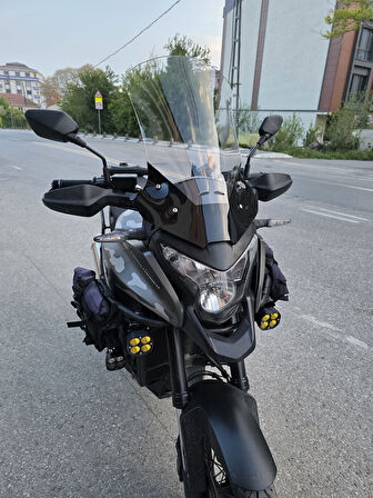 MOTOCAM Honda VFR 1200 Siperlik Ön Cam 2023-2025 Model 58cm Şeffaf Renkli 4mm