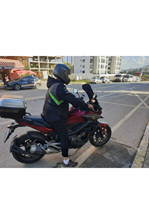 Honda Nc 700 750 X Siperlik Ön Cam 2016 2020 Model 59cm Siyah Renkli 4mm UZUN CAM