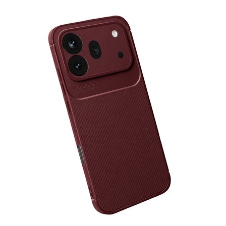 Huawei Honor 600 Pro Uyumlu Kılıf Soft Karbon Görünüm Esnek Silikon Azn-Negro
