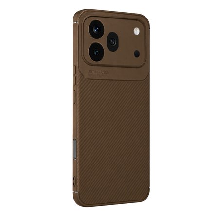 Huawei Honor 600 Pro Uyumlu Kılıf Soft Karbon Görünüm Esnek Silikon Azn-Negro