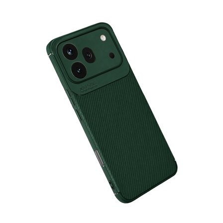 Huawei Honor 600 Pro Uyumlu Kılıf Soft Karbon Görünüm Esnek Silikon Azn-Negro