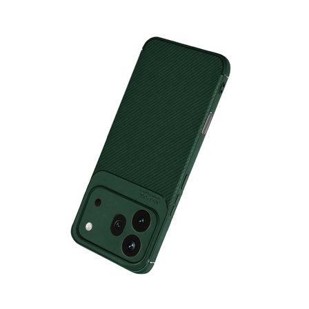 Huawei Honor 600 Pro Uyumlu Kılıf Soft Karbon Görünüm Esnek Silikon Azn-Negro