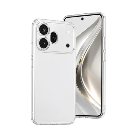 Huawei Honor 600 Pro Uyumlu Kılıf Şeffaf İnce Esnek Silikon Azn-Lüx