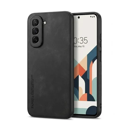 İnfinix Hot 60 Uyumlu Kılıf Deri Görünümlü Şık Tasarım Hlt-Hide