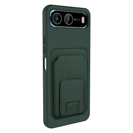 İnfinix Hot 60i 5G Uyumlu Kılıf Stand Özellikli Kartlıklı Zr-BiKart