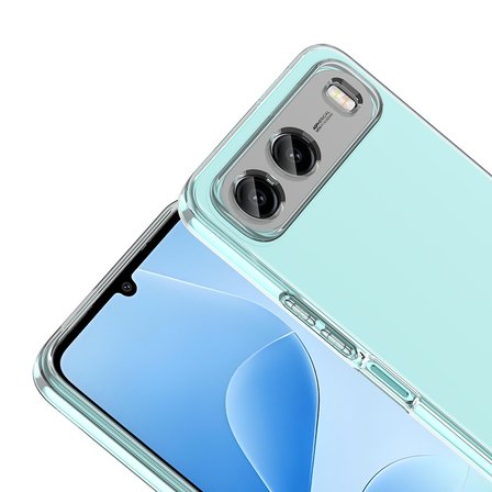 İnfinix Hot 60i 5G Uyumlu Kılıf Şeffaf İnce Silikon Zr-Süper