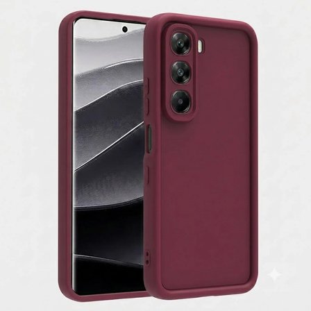 İnfinix Hot 60i Uyumlu Kılıf Darbe Emici Kamera Korumalı Hlt-Ananas