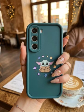 İnfinix Hot 60i Uyumlu Kılıf Desenli Darbe Emici Kamera Korumalı Hlt-DsnAnns