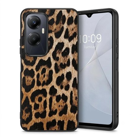 İnfinix Hot 60i Uyumlu Kılıf Leopar Desenli Kapak Hlt-Leopar