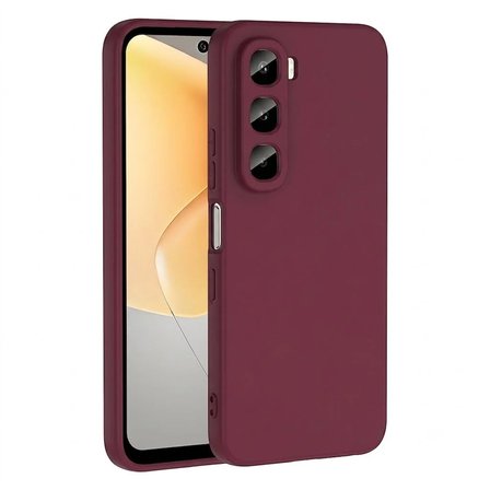 İnfinix Hot 60i Uyumlu Kılıf içi Kadife Lansman Silikon Hlt-Mara