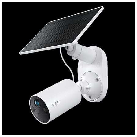 TP-LINK Tapo TC82 KIT (C410 KIT) 2K 30Mpix Dış Mekan IP65 WiFi 9Mt. Renkli Gece Görüşü İki Yönlü Ses Güneş Enerjili Güvenlik Kamerası Kiti(1923)