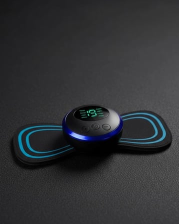 Mini EMS Masaj Cihazı Karın Kol Bacak İçin Elektronik Kas Uyarıcı