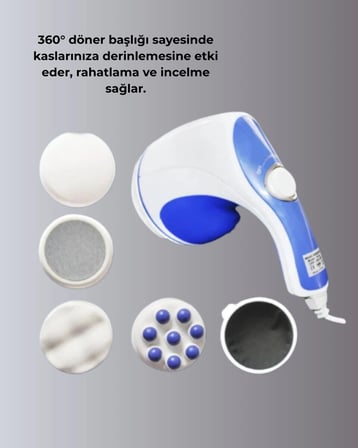 Taşınabilir Elektrikli Masaj Cihazı – Selülit ve Yağ Karşıtı