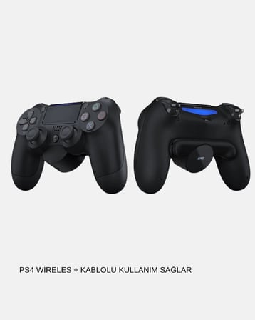 Bluetooth Oyun Kolu – Titreşimli PS4 Steam PC Mobil ve Tablet Uyumlu