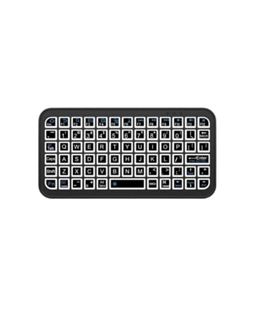 Şarjlı Kablosuz Mini RGB Klavye Uzun Pil Ömürlü