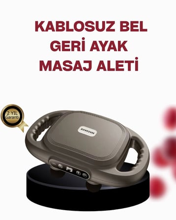 Geliştirilmiş 6 Başlıklı Şarjlı Masaj Aleti 2000 mAh Derin Doku Masajı